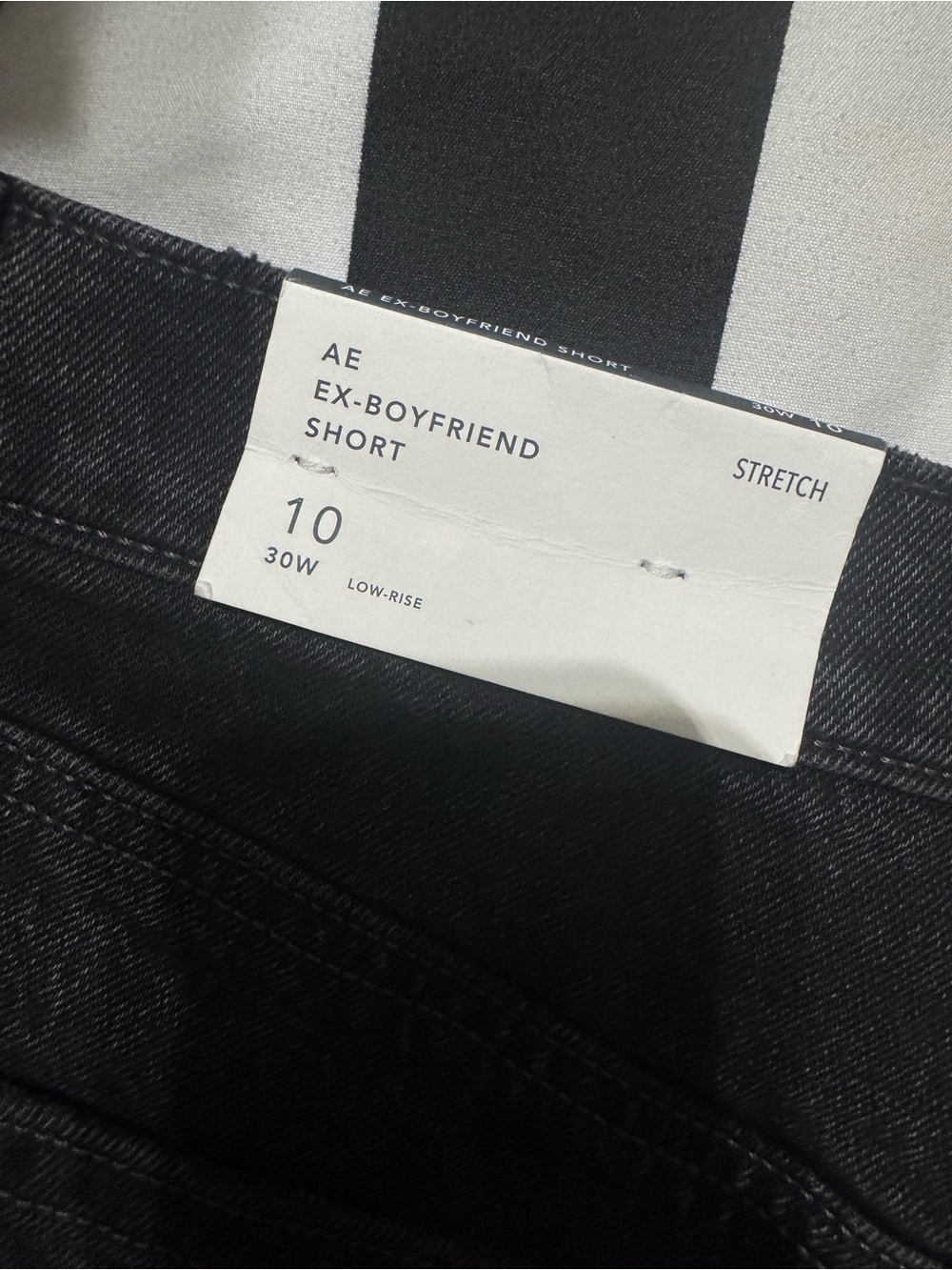 American Eagle By Payless Ex-Boyfriend Jean Shorts - Black